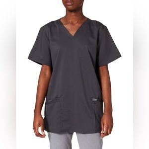 Cherokee Revolution Scrub Top Women's XL Dark Gray